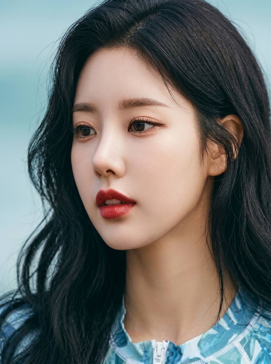가상모델 #1458 얼굴 원본 11