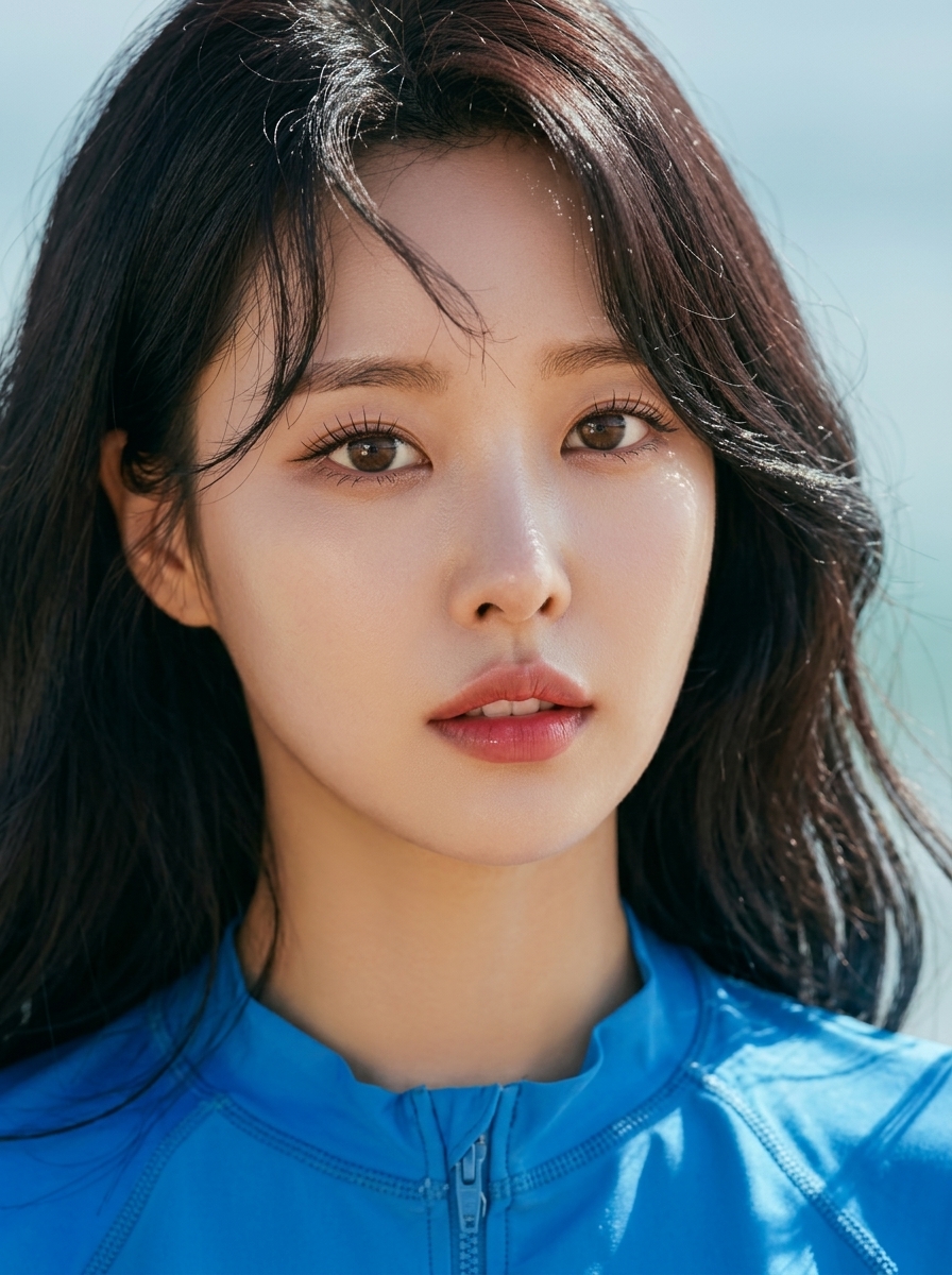 가상모델 #1458 얼굴 원본 12