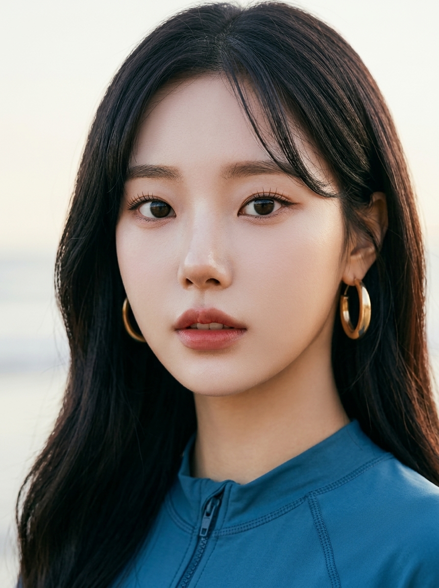 가상모델 #1458 얼굴 원본 13