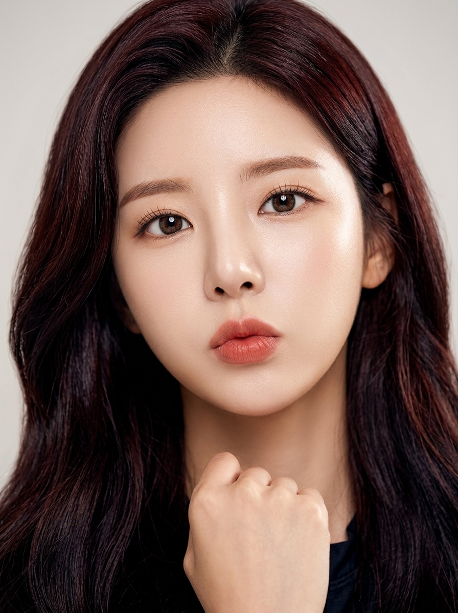 가상모델 #1458 얼굴 원본 14