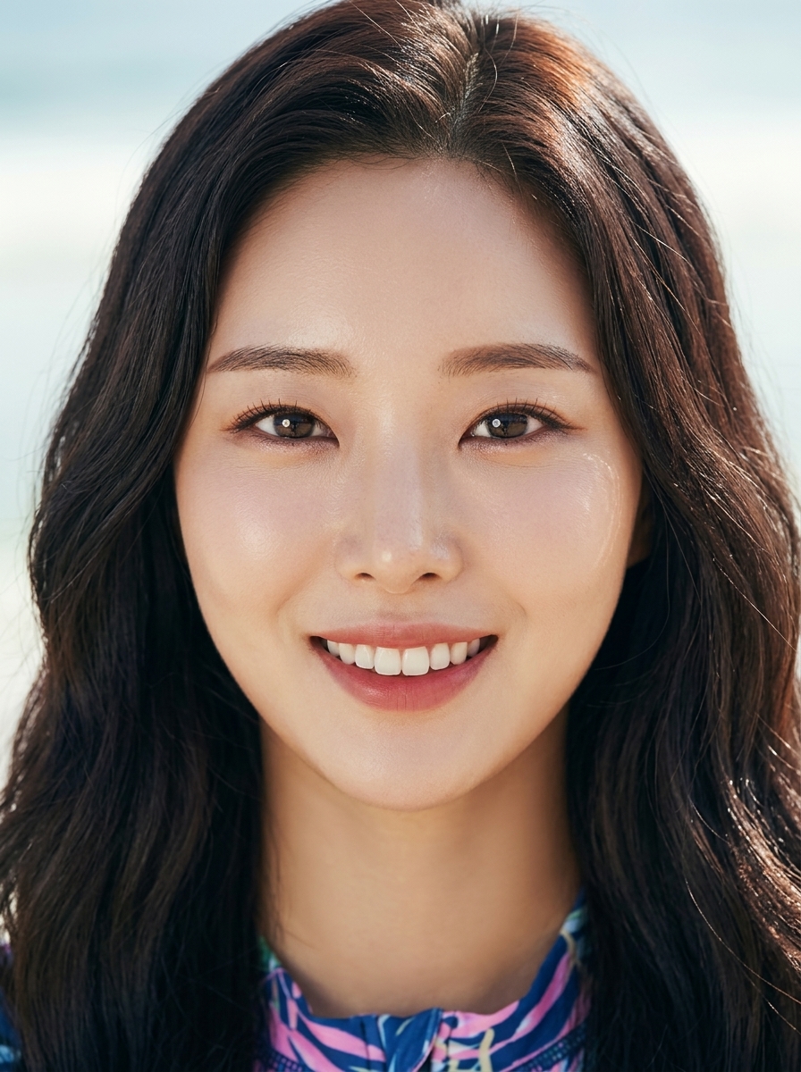 가상모델 #1458 얼굴 원본 15