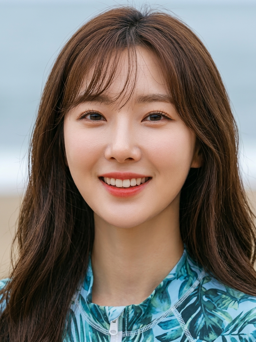 가상모델 #1458 얼굴 원본 17
