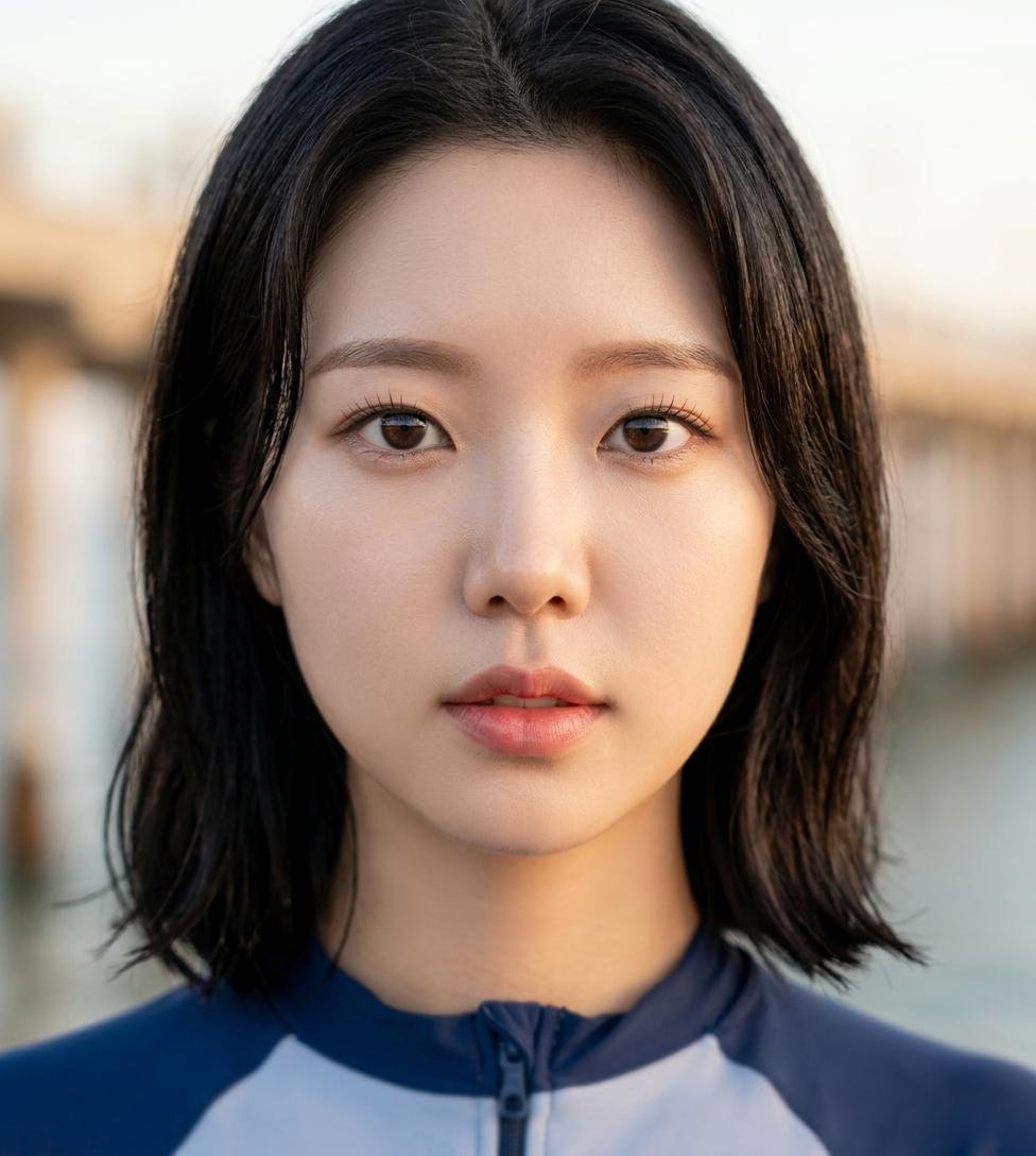 가상모델 #1458 얼굴 원본 19