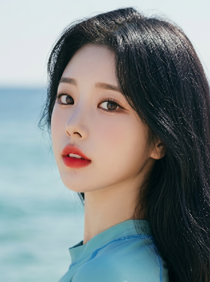 가상모델 #1458 얼굴 원본 22