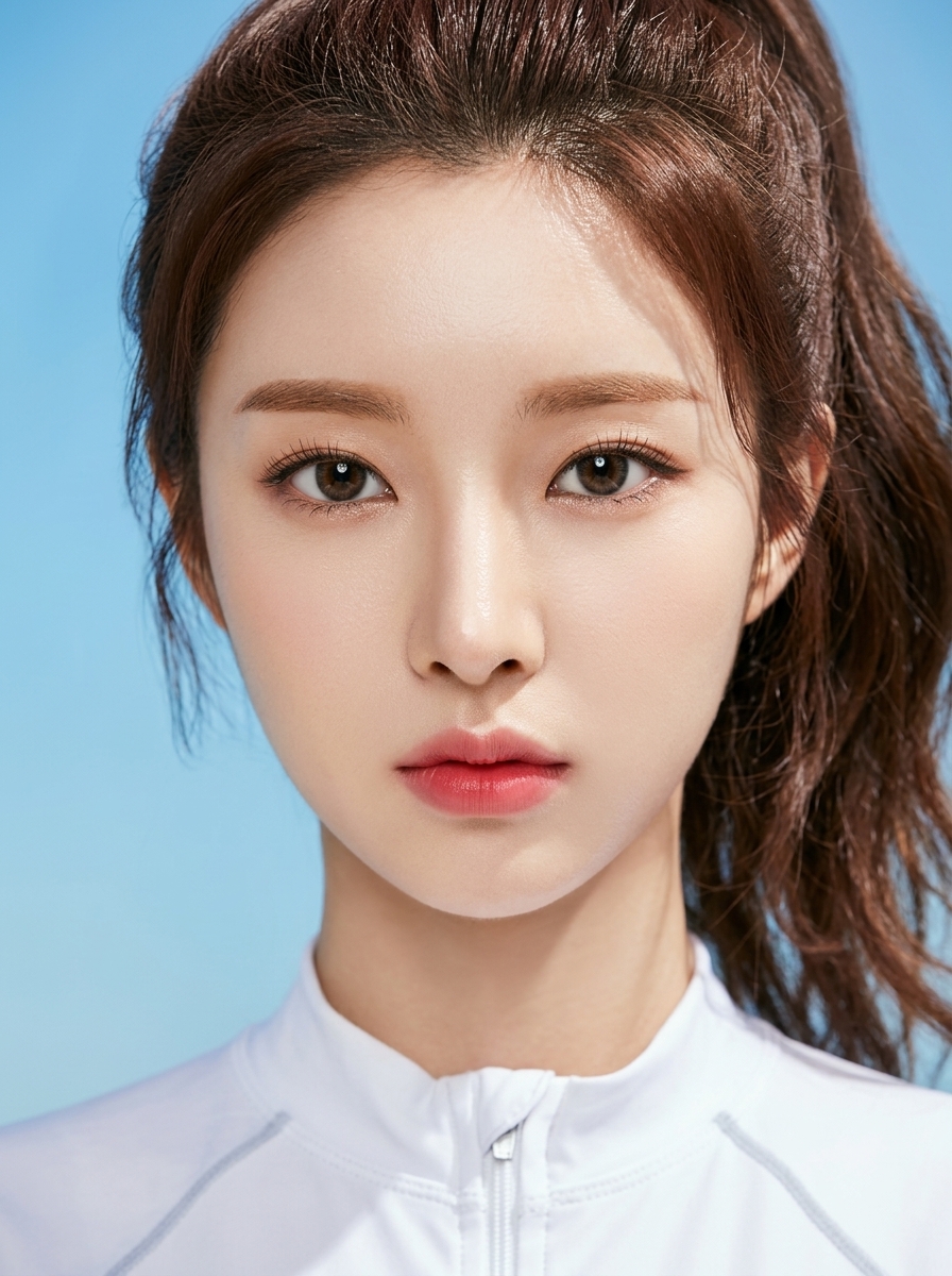 가상모델 #1458 얼굴 원본 24