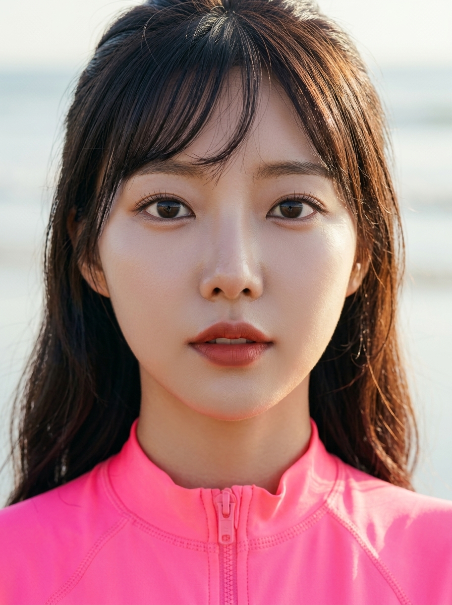 가상모델 #1460 얼굴 원본 2
