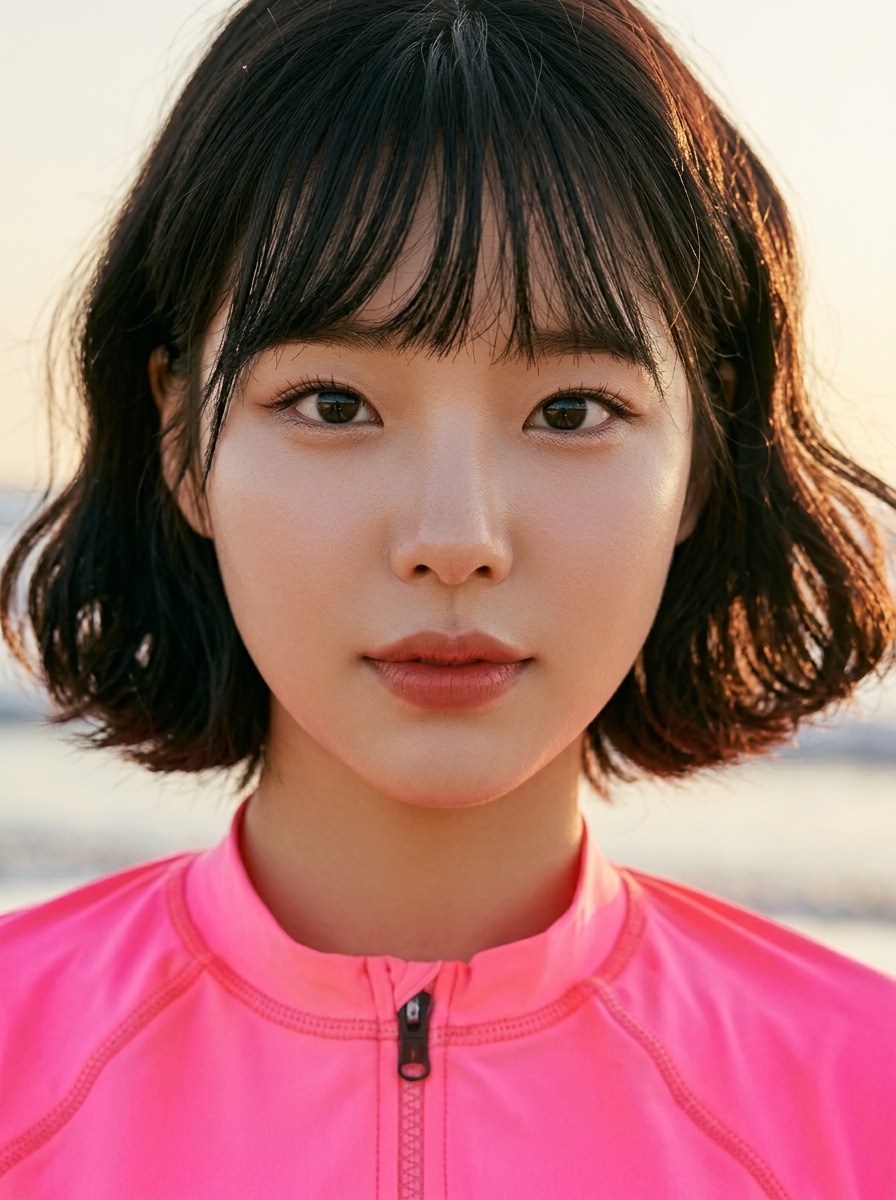 가상모델 #1460 얼굴 원본 6