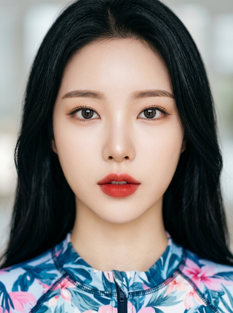 가상모델 #1460 얼굴 원본 8