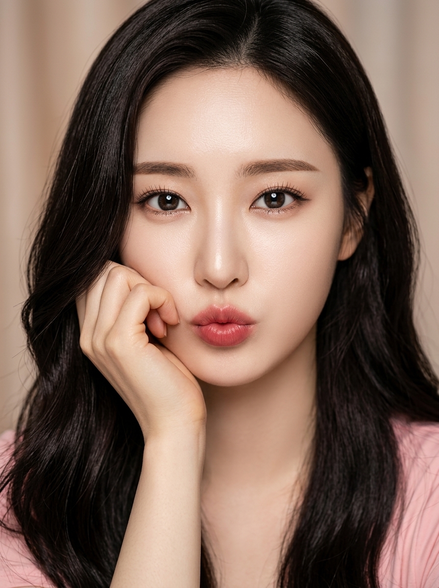 가상모델 #1460 얼굴 원본 12