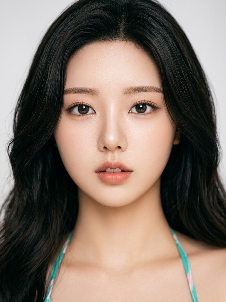 가상모델 #1460 얼굴 원본 14