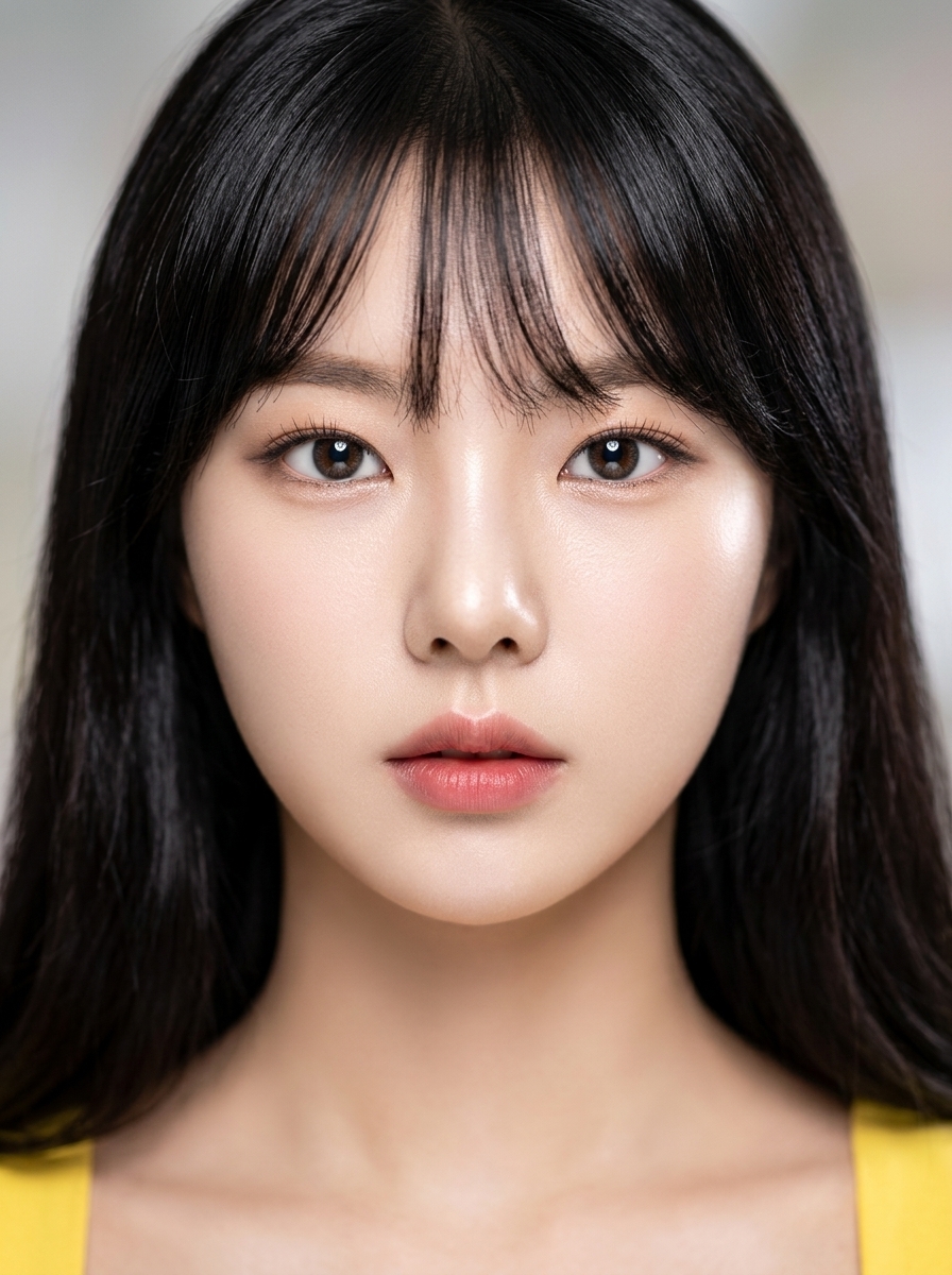 가상모델 #1460 얼굴 원본 17