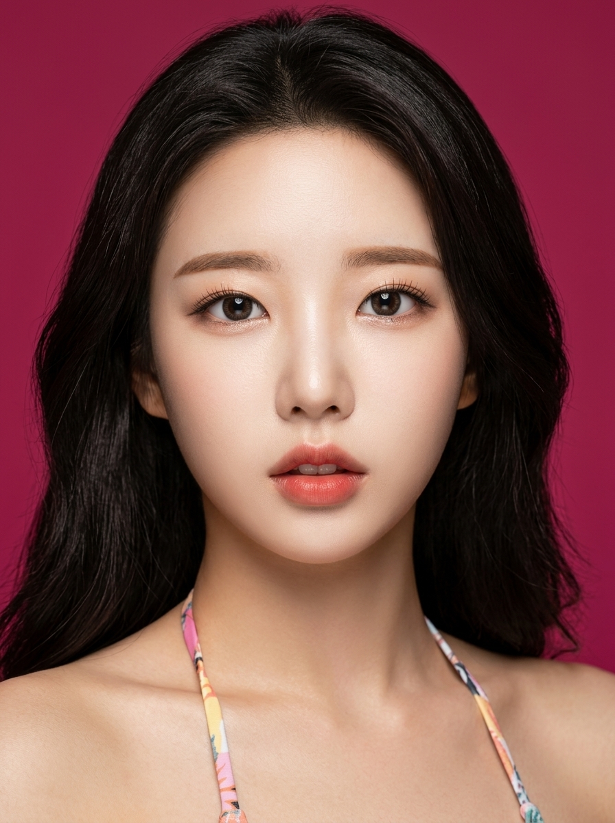 가상모델 #1460 얼굴 원본 20