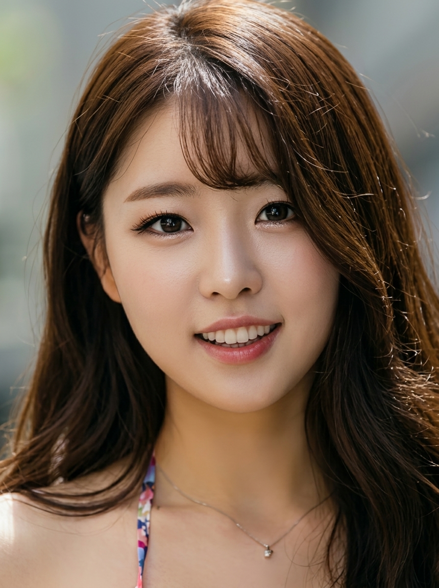 가상모델 #1460 얼굴 원본 22