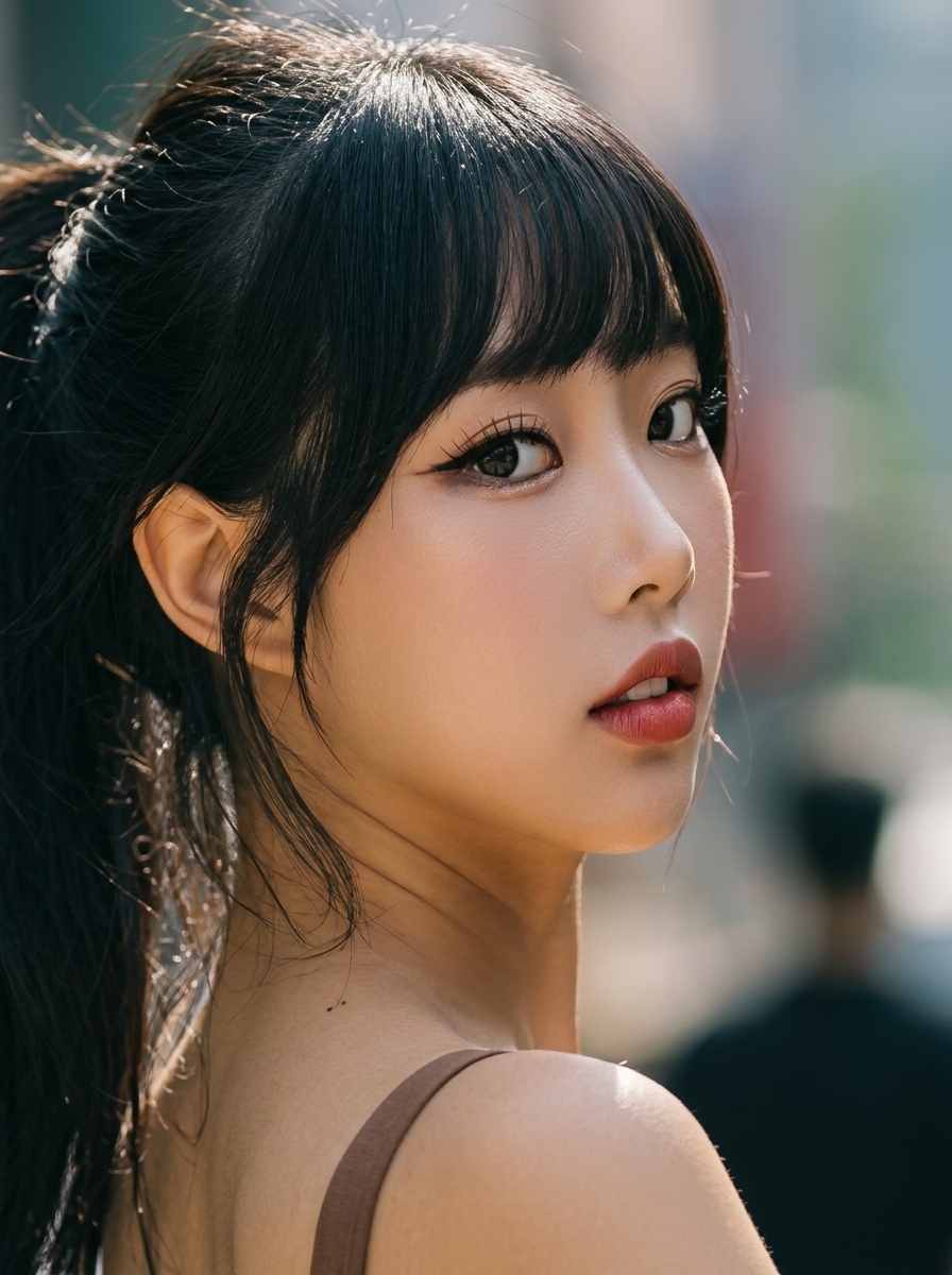 가상모델 #1460 얼굴 원본 23