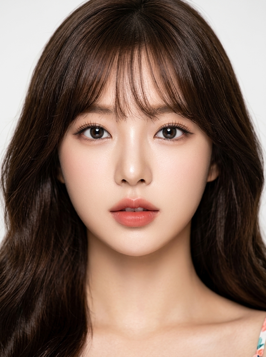 가상모델 #1461 얼굴 원본 1