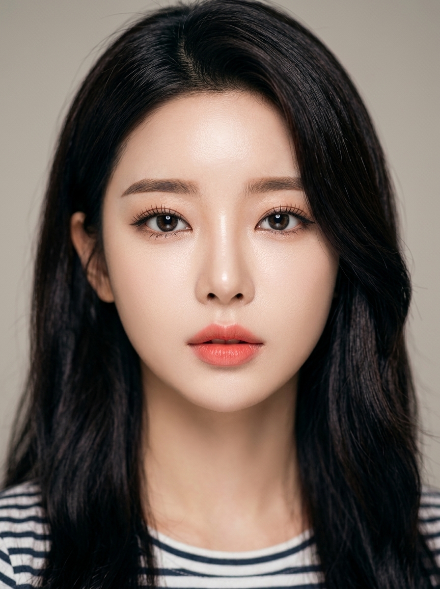 가상모델 #1461 얼굴 원본 5