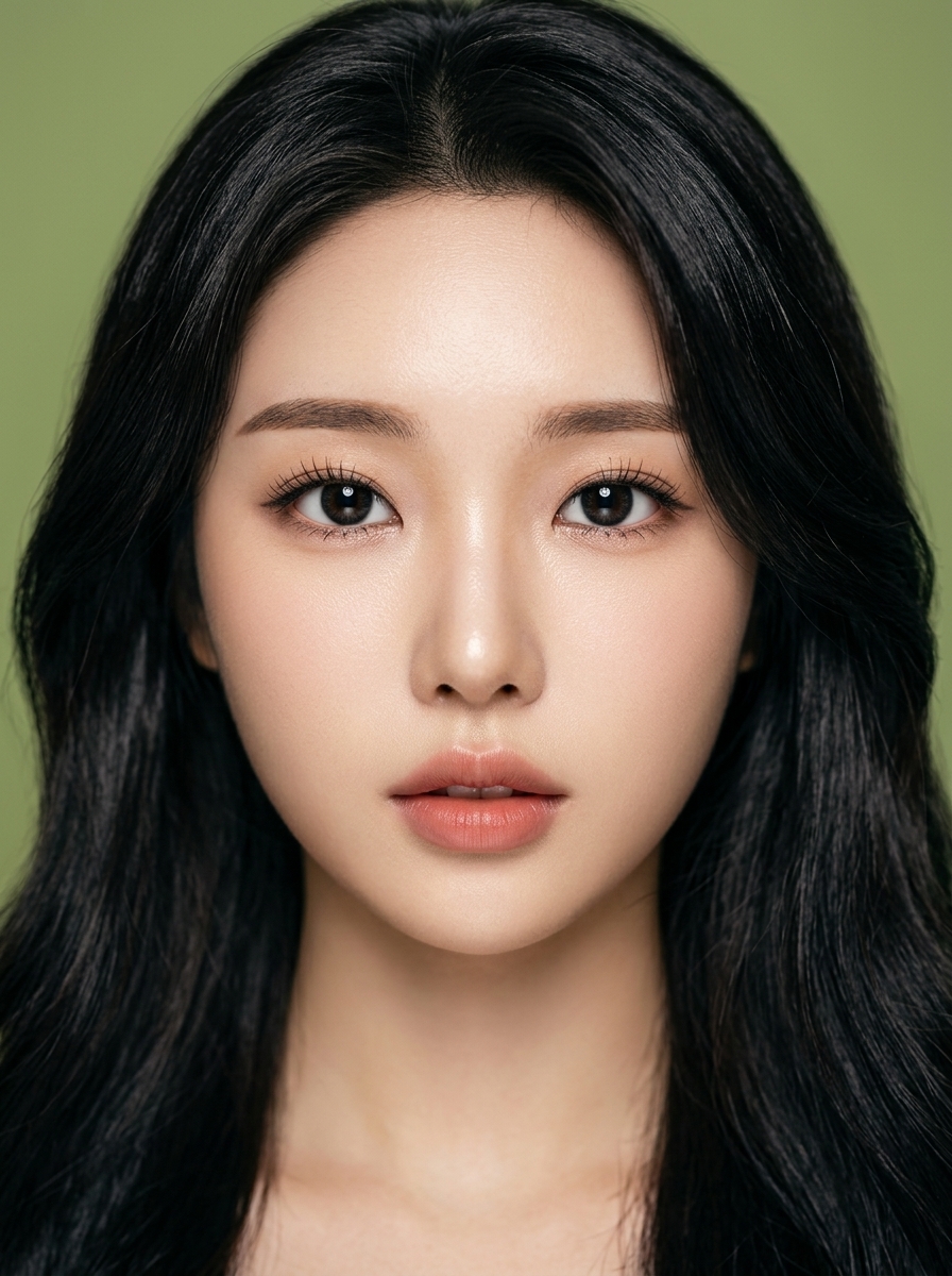 가상모델 #1461 얼굴 원본 7