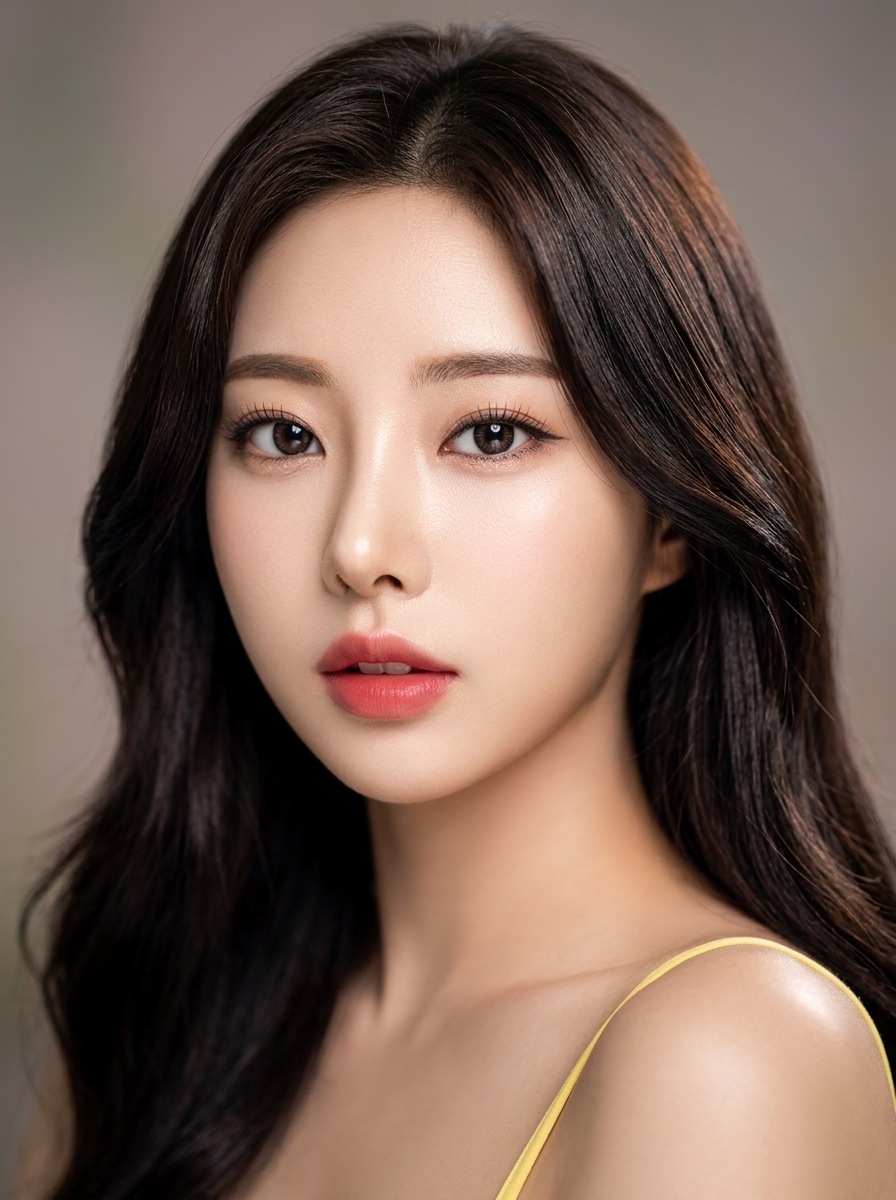 가상모델 #1461 얼굴 원본 8