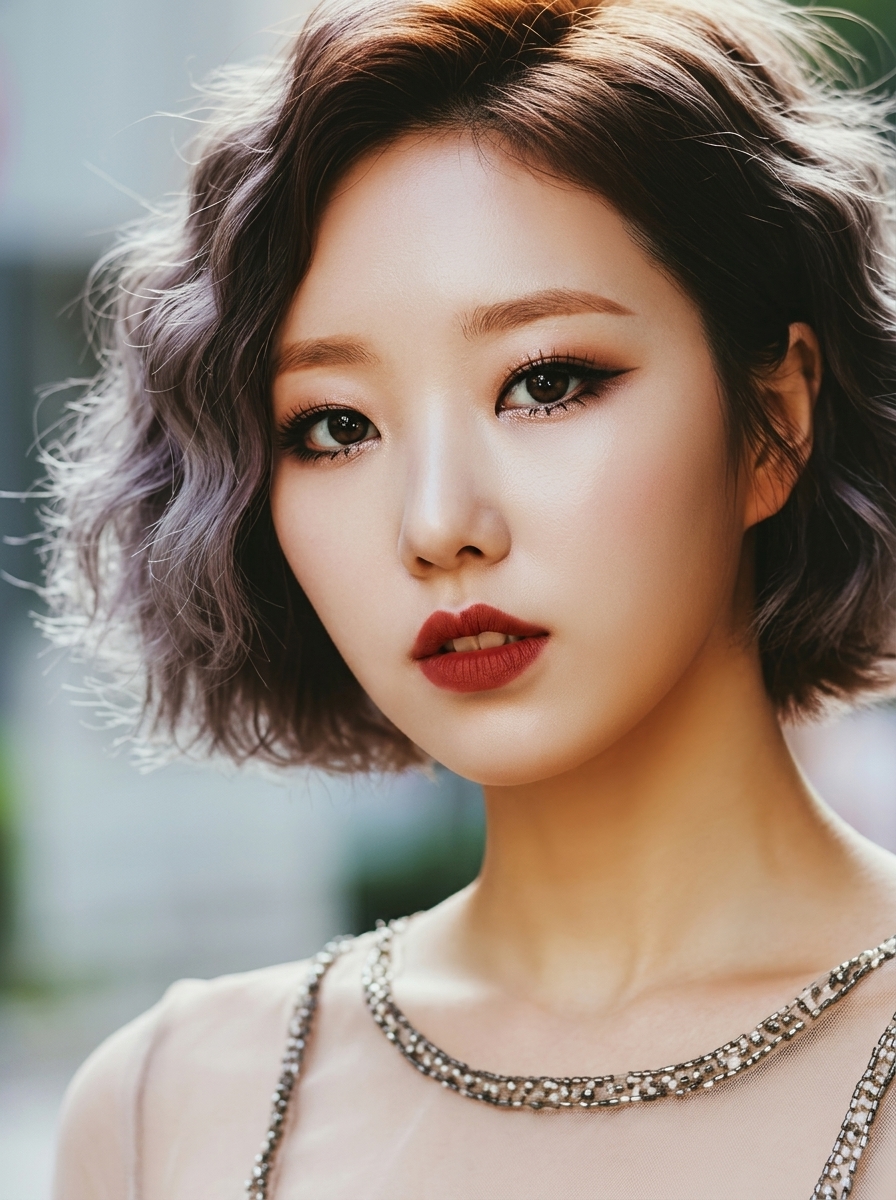 가상모델 #1462 얼굴 원본 6