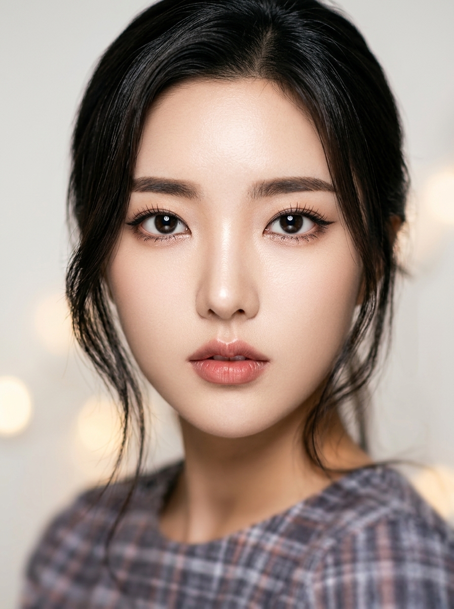 가상모델 #1462 얼굴 원본 7