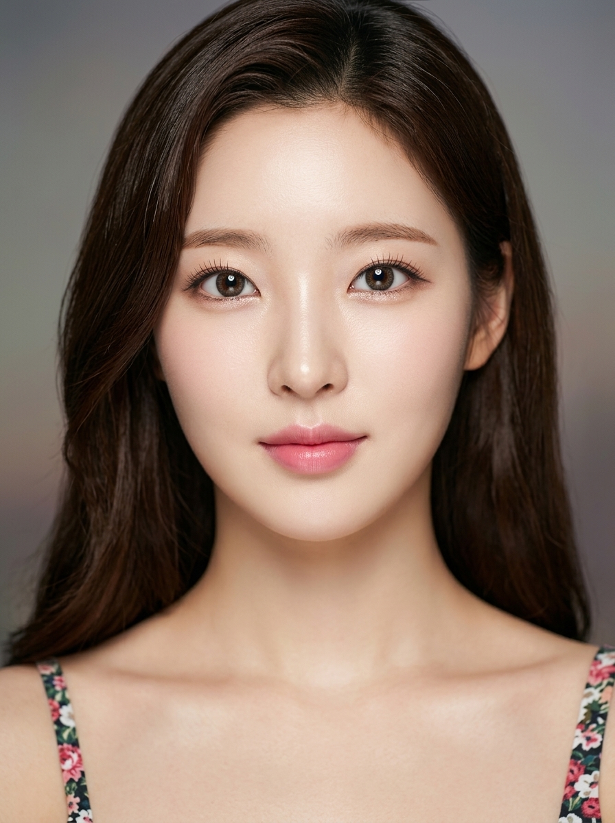 가상모델 #1462 얼굴 원본 8