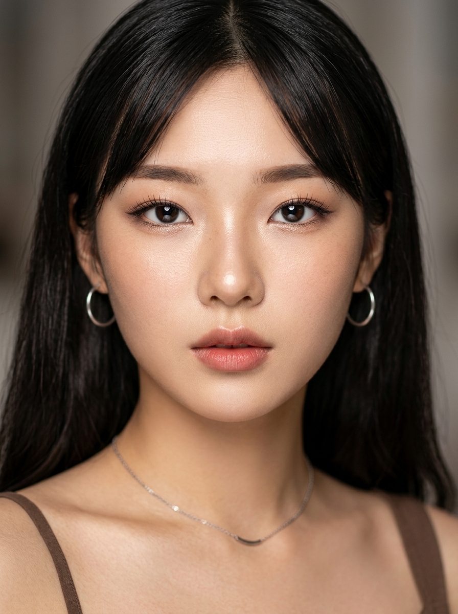 가상모델 #1462 얼굴 원본 14