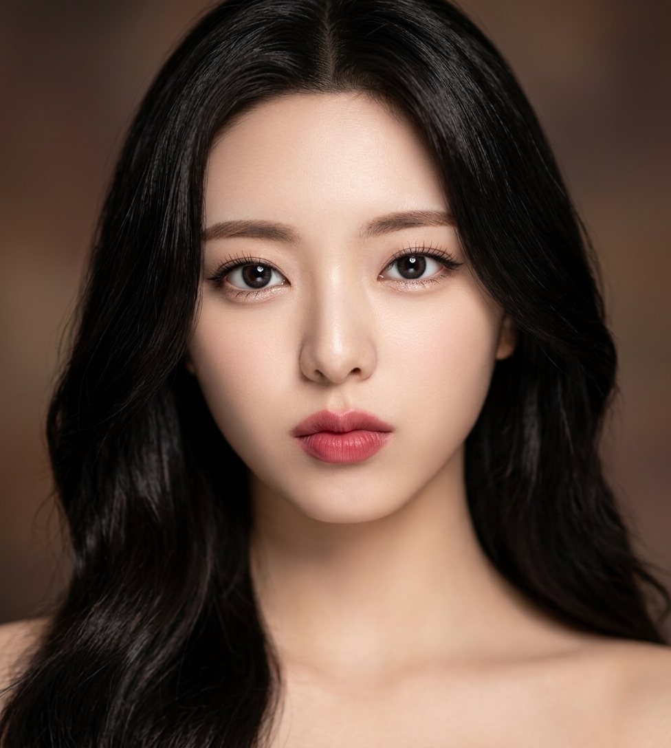 가상모델 #1462 얼굴 원본 15