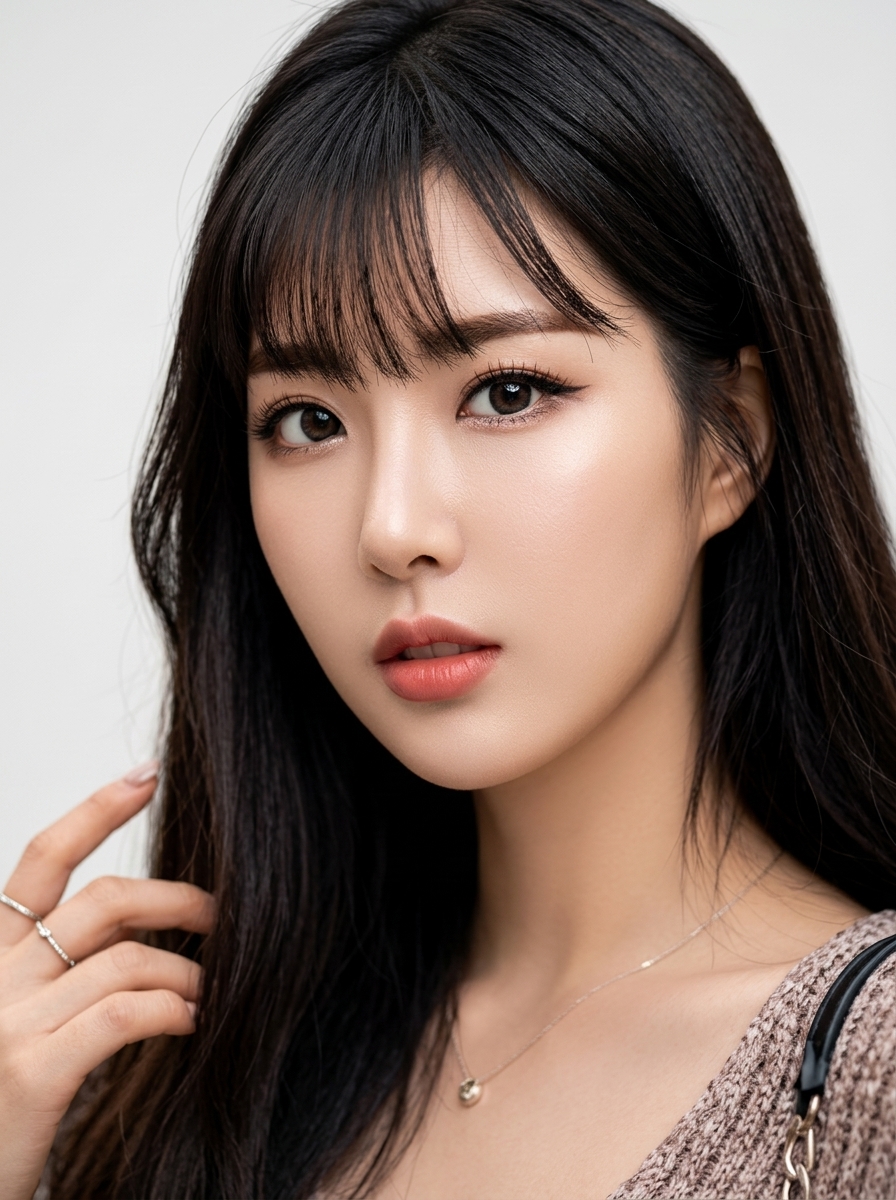 가상모델 #1462 얼굴 원본 24