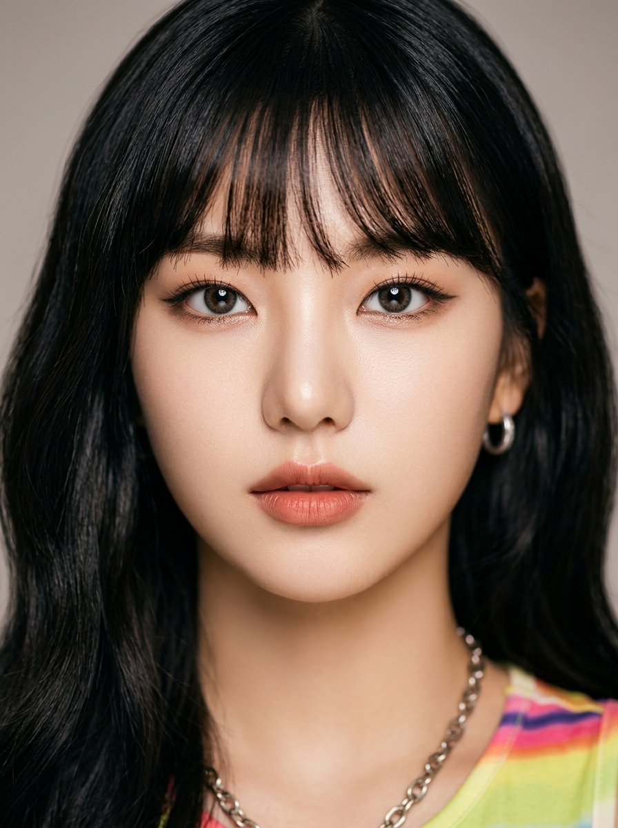 가상모델 #1463 얼굴 원본 2