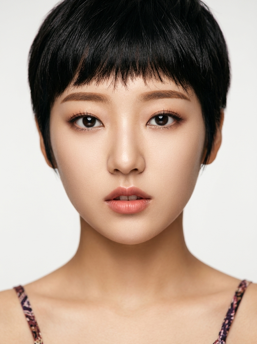 가상모델 #1463 얼굴 원본 3