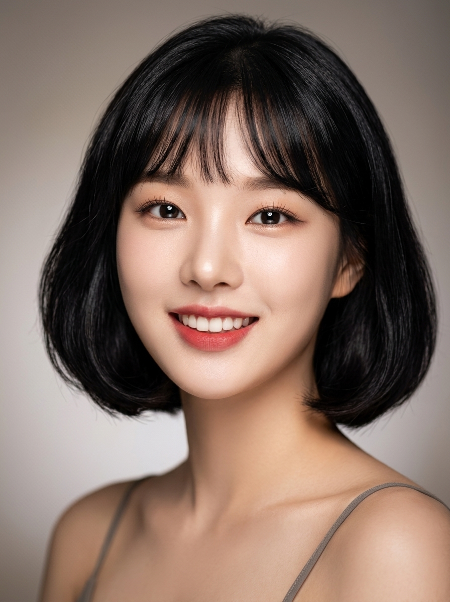 가상모델 #1463 얼굴 원본 5