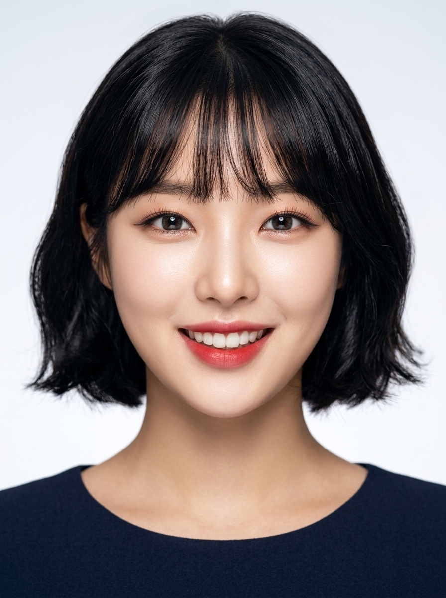 가상모델 #1463 얼굴 원본 8