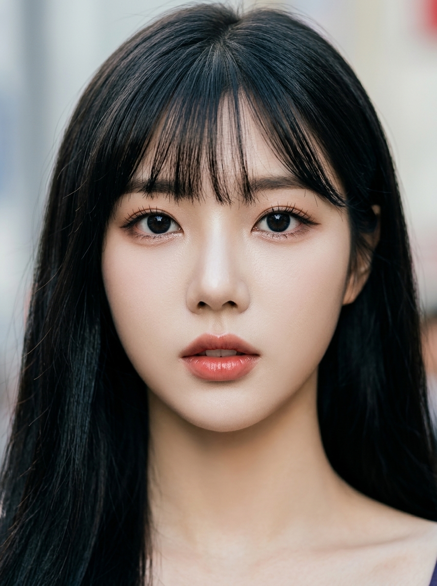 가상모델 #1463 얼굴 원본 9