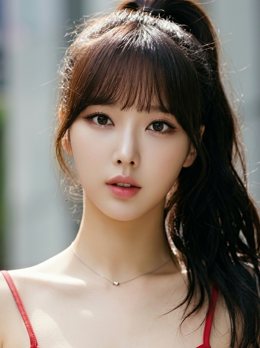 가상모델 #1463 얼굴 원본 10