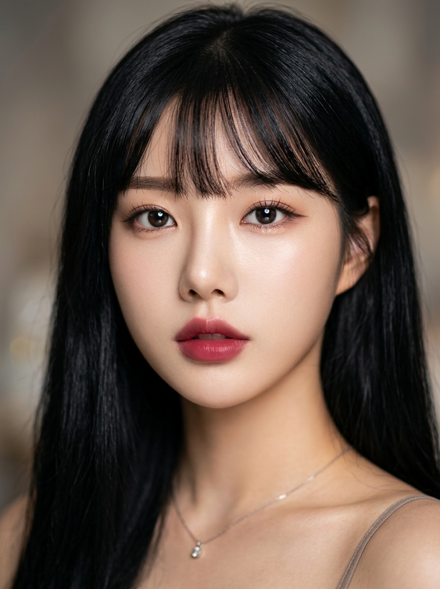 가상모델 #1463 얼굴 원본 11