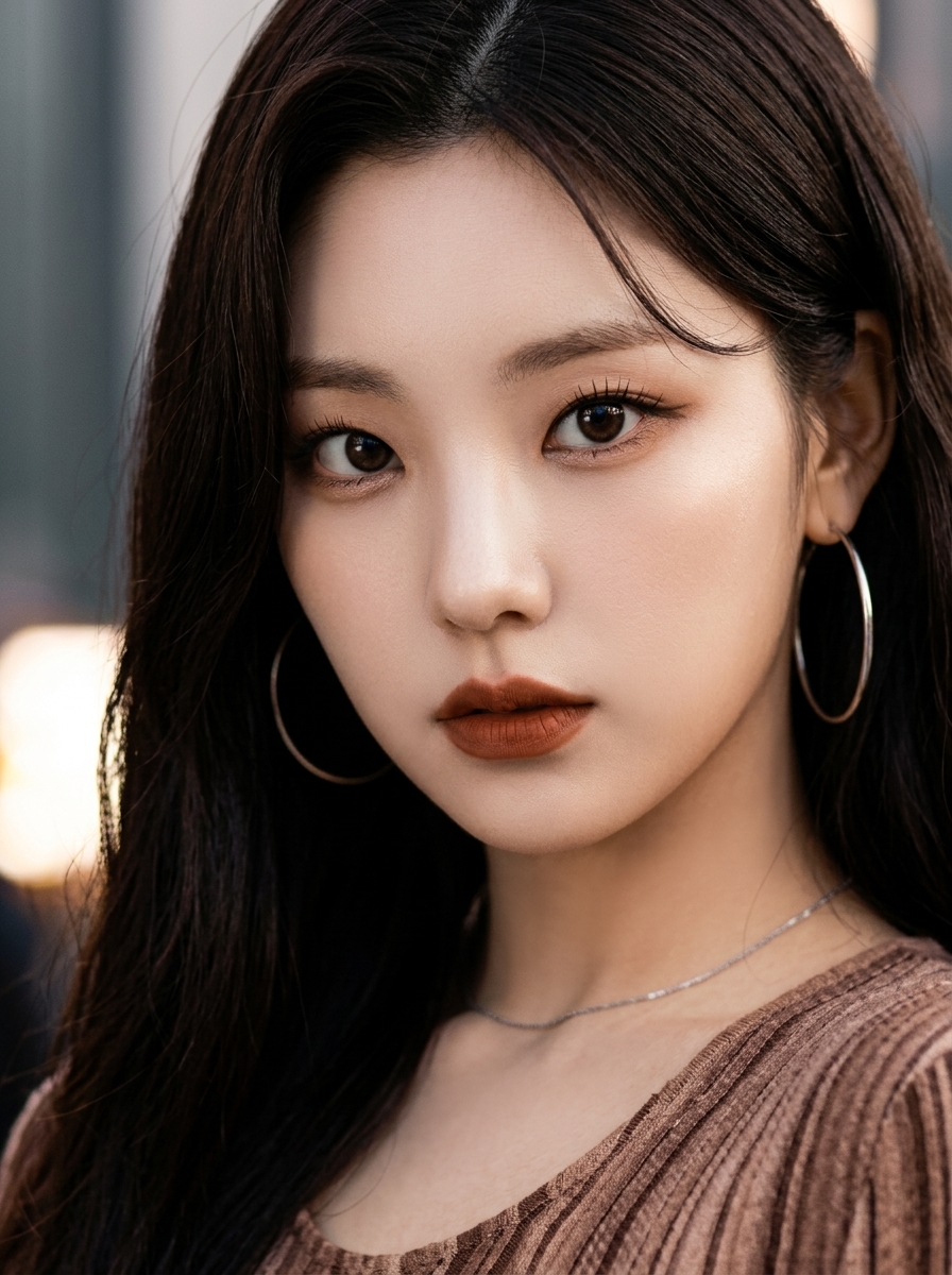 가상모델 #1463 얼굴 원본 16