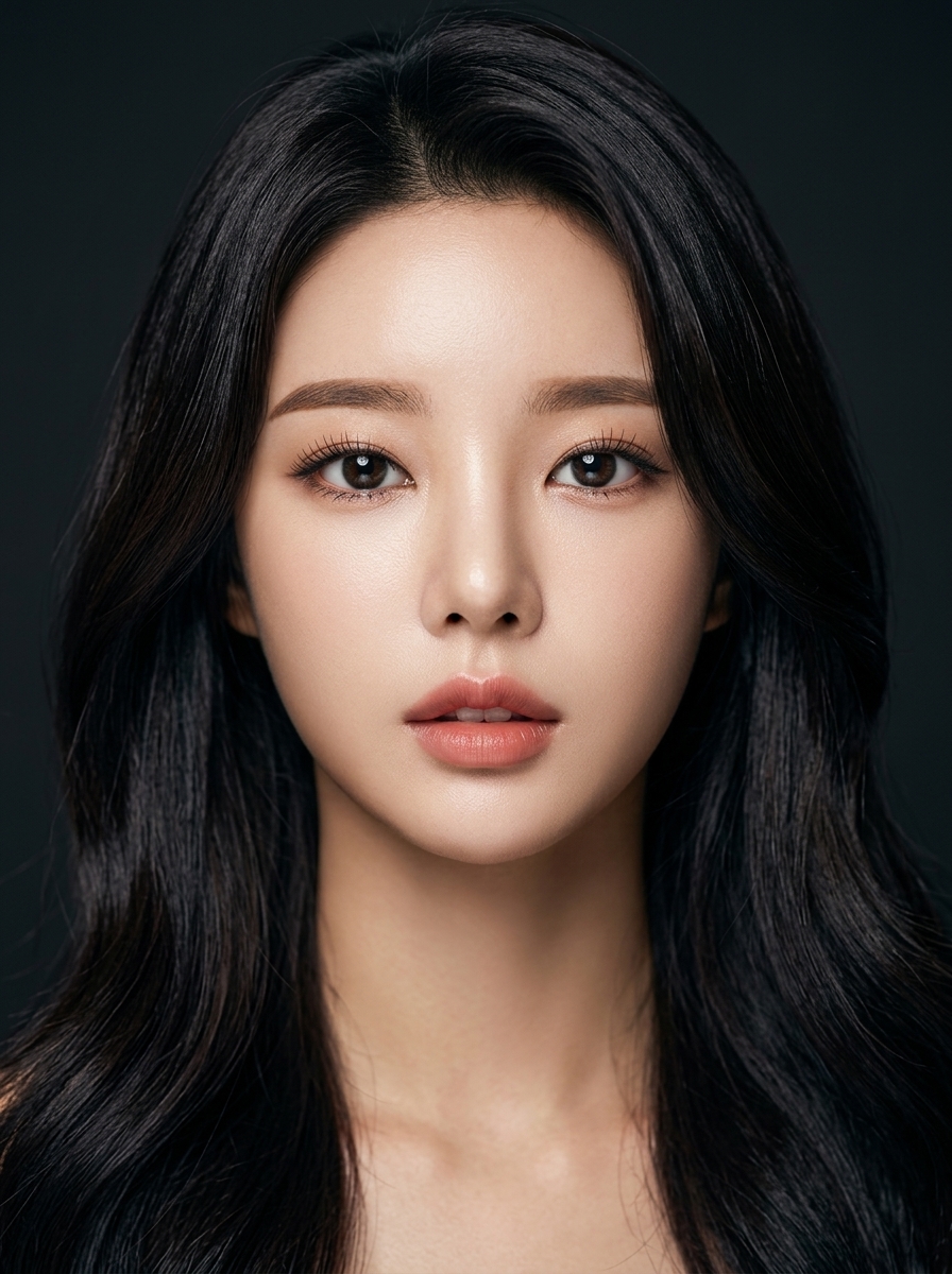 가상모델 #1463 얼굴 원본 20
