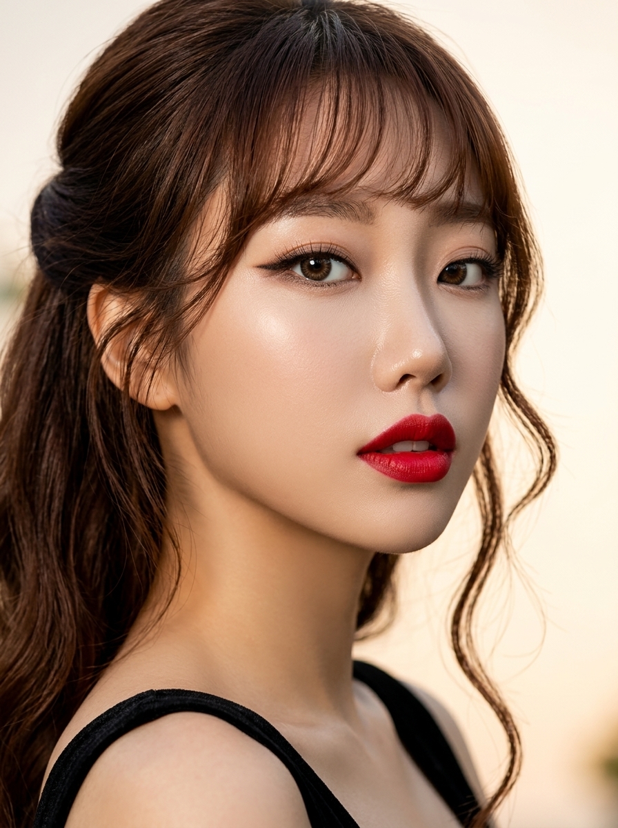가상모델 #1463 얼굴 원본 23