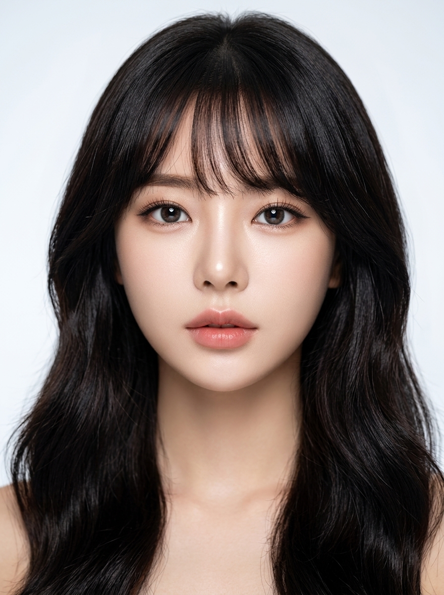 가상모델 #1464 얼굴 원본 1