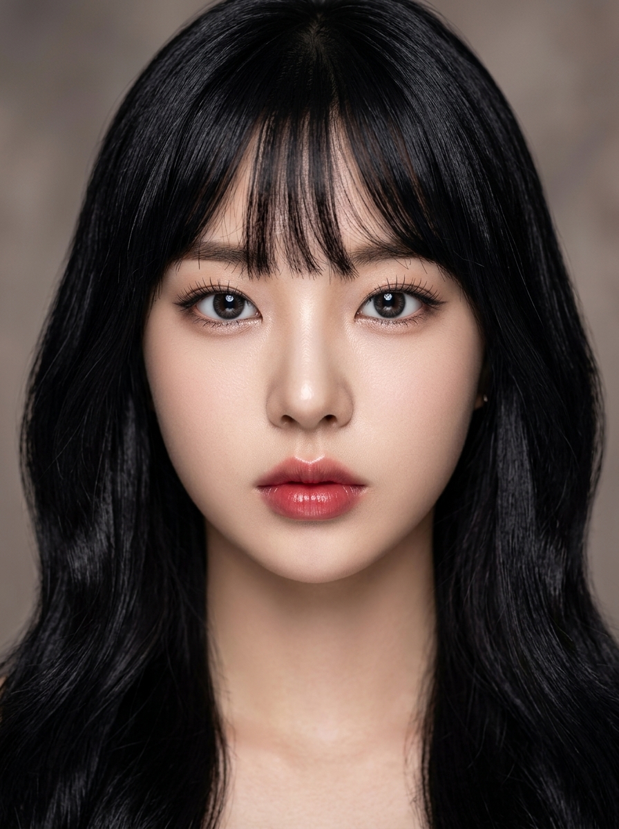 가상모델 #1464 얼굴 원본 2