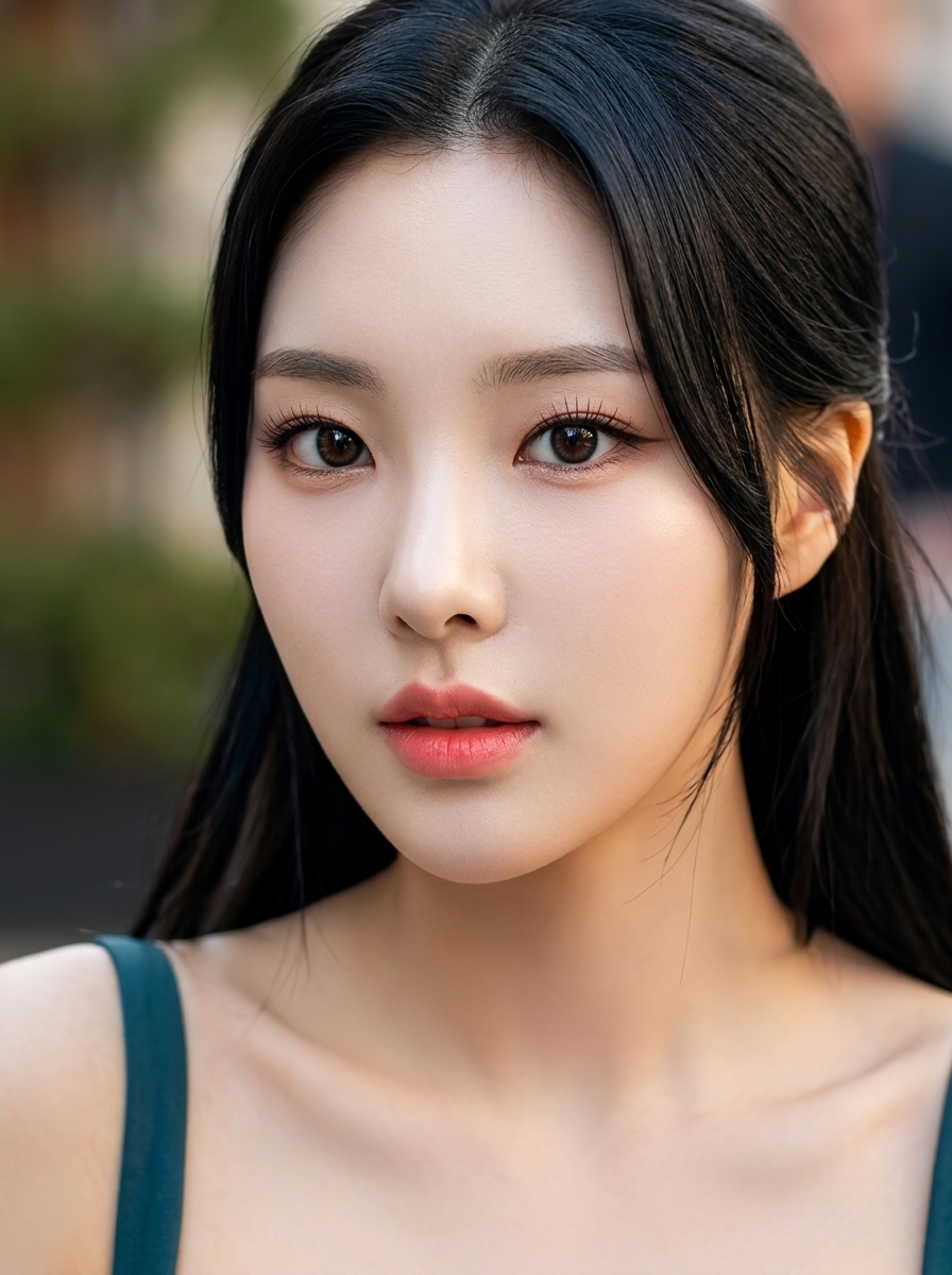 가상모델 #1464 얼굴 원본 4
