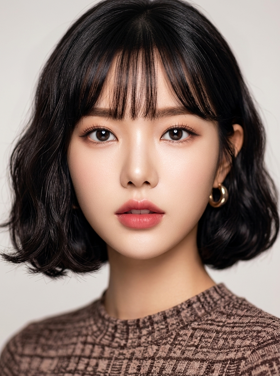 가상모델 #1464 얼굴 원본 7