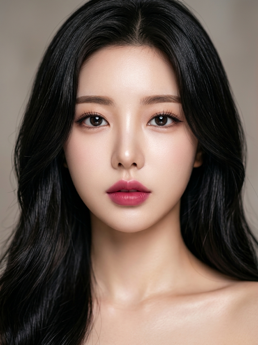 가상모델 #1464 얼굴 원본 13