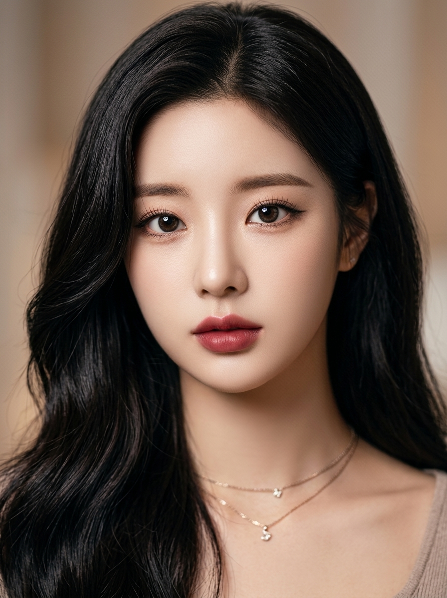 가상모델 #1464 얼굴 원본 19