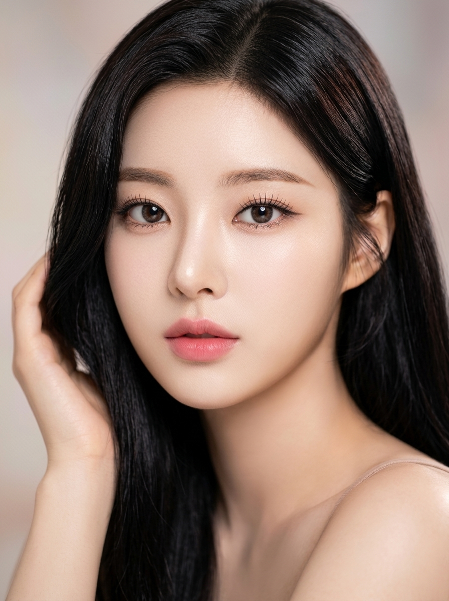 가상모델 #1464 얼굴 원본 20