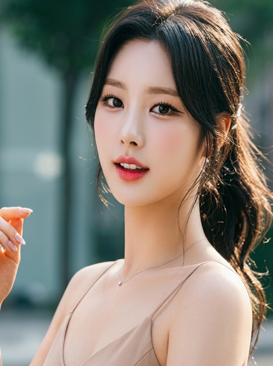 가상모델 #1464 얼굴 원본 21