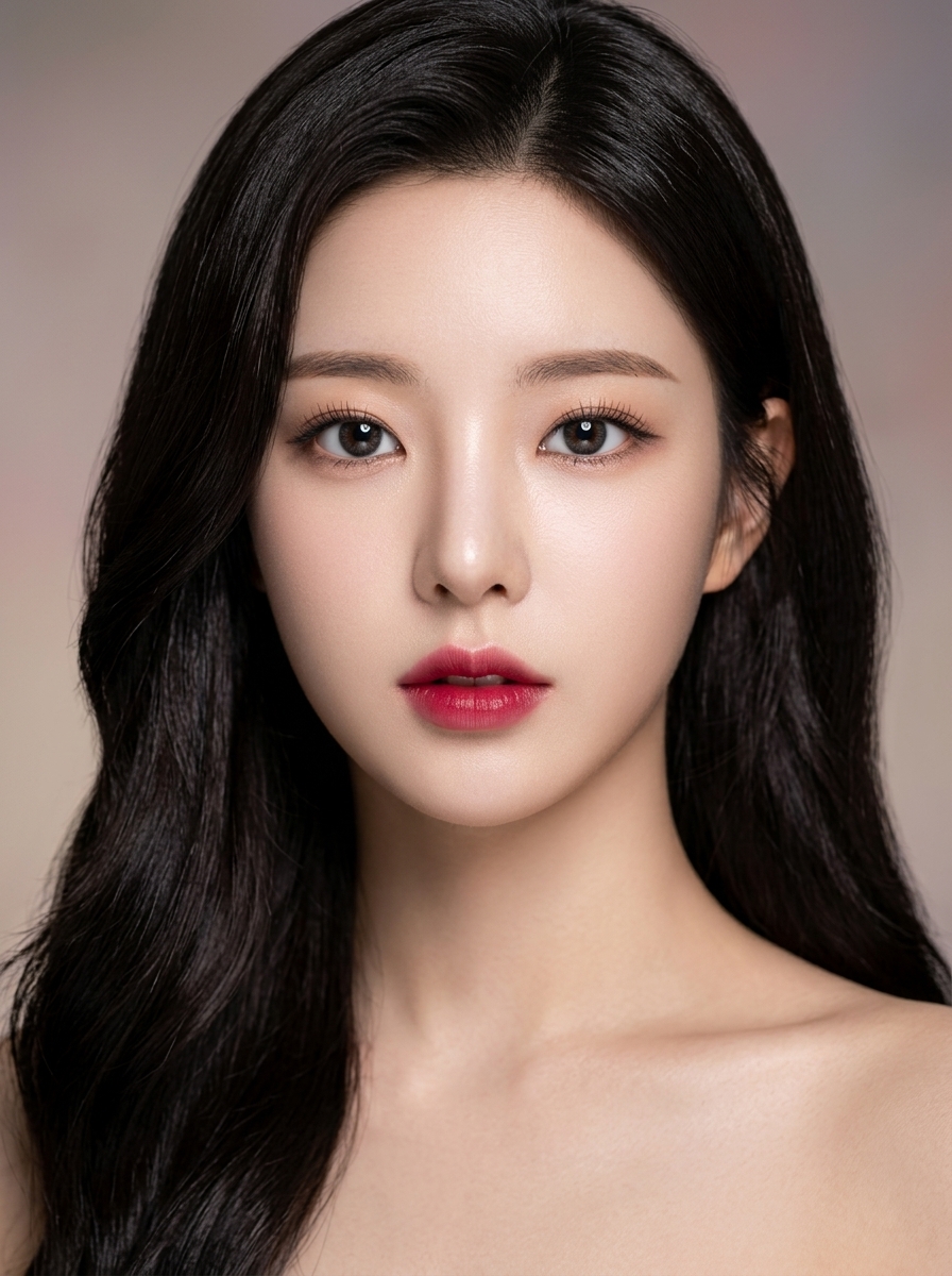 가상모델 #1468 얼굴 원본 1