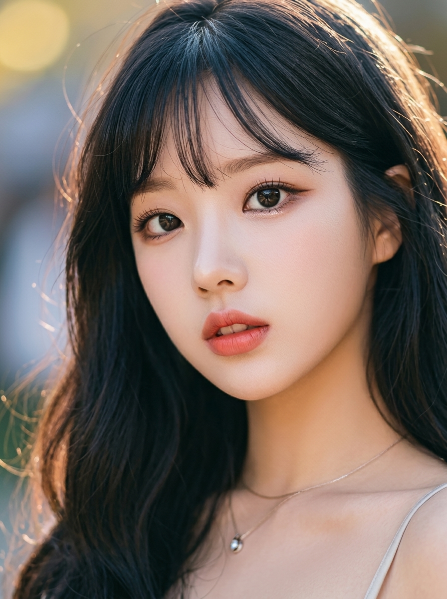 가상모델 #1468 얼굴 원본 2