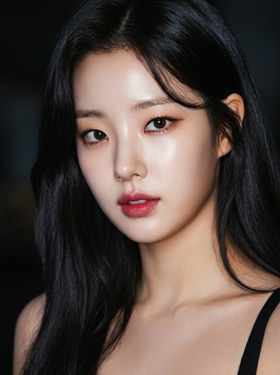 가상모델 #1468 얼굴 원본 4