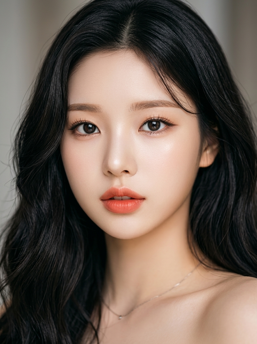 가상모델 #1468 얼굴 원본 5